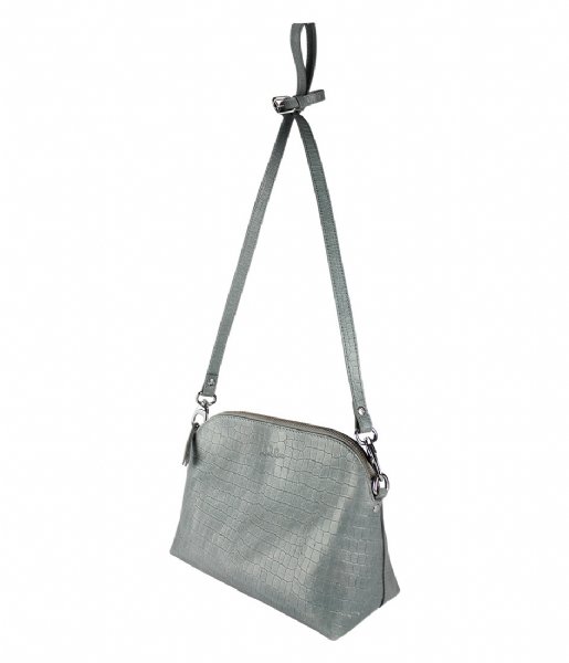 LouLou Essentiels  Bag Crocodillian grey (003)